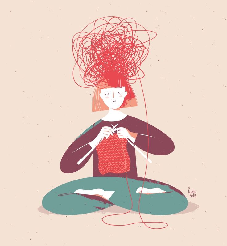 FAQ Illustration of intertwined minds