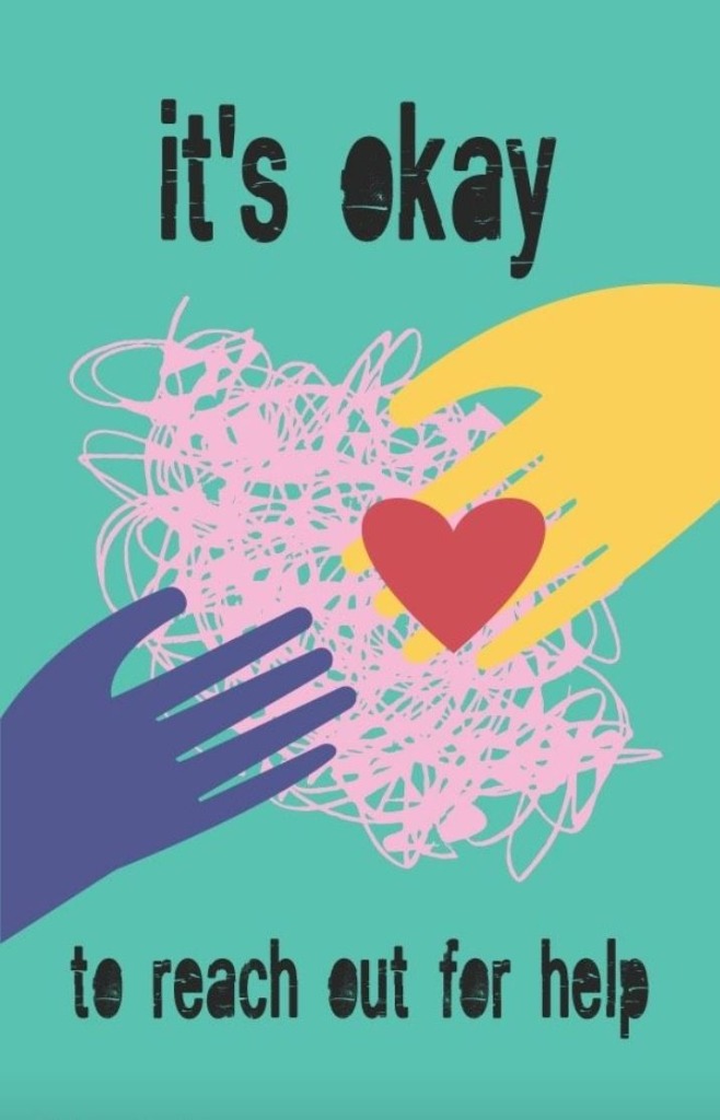 Asking for help is OK illustration